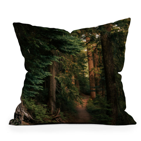 Hannah Kemp Come with Me Throw Pillow