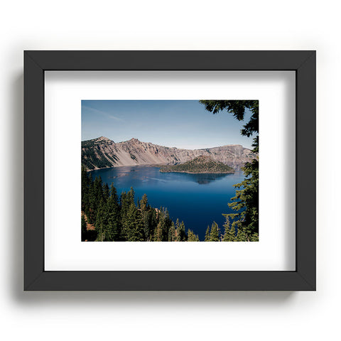 Hannah Kemp Crater Lake Recessed Framing Rectangle
