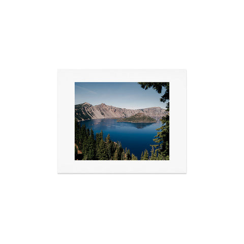 Hannah Kemp Crater Lake Art Print