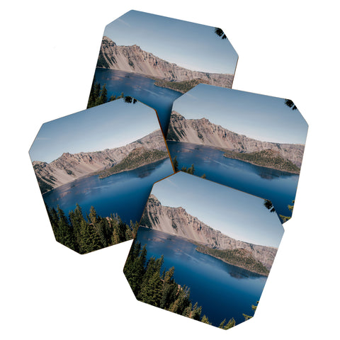 Hannah Kemp Crater Lake Coaster Set