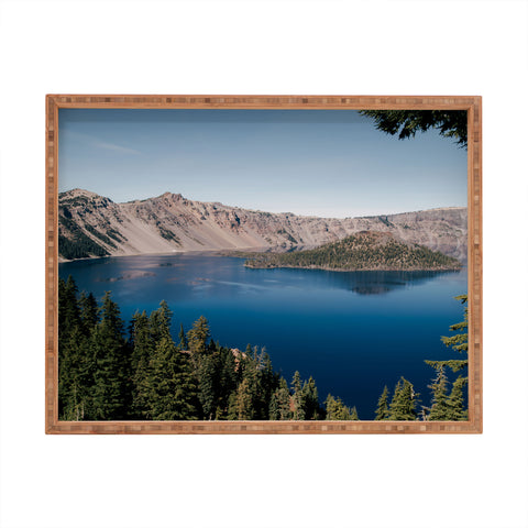 Hannah Kemp Crater Lake Rectangular Tray