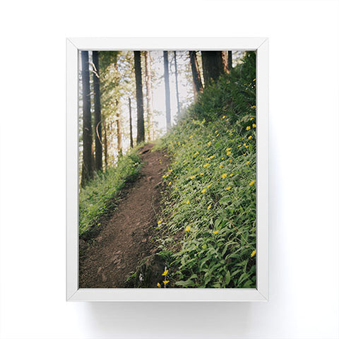 Hannah Kemp Dandelion Path Framed Mini Art Print