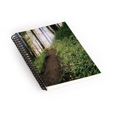 Hannah Kemp Dandelion Path Spiral Notebook