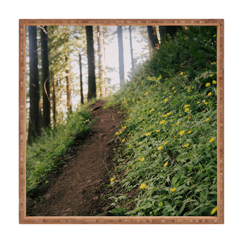 Hannah Kemp Dandelion Path Square Tray