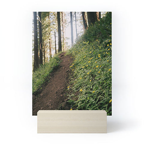 Hannah Kemp Dandelion Path Mini Art Print