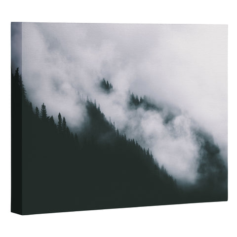 Hannah Kemp Dark and Foggy Art Canvas
