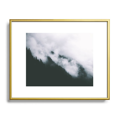 Hannah Kemp Dark and Foggy Metal Framed Art Print