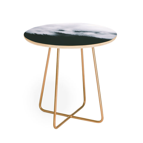 Hannah Kemp Dark and Foggy Round Side Table