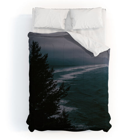 Hannah Kemp Dark Moody Coast Comforter