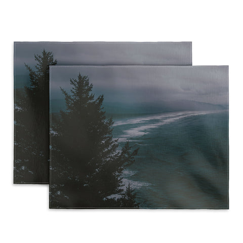 Hannah Kemp Dark Moody Coast Placemat