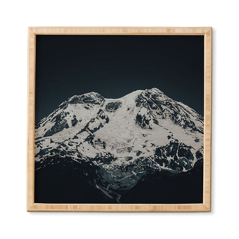 Hannah Kemp Dark Rainier Framed Wall Art