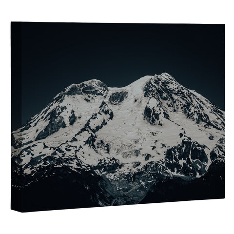 Hannah Kemp Dark Rainier Art Canvas