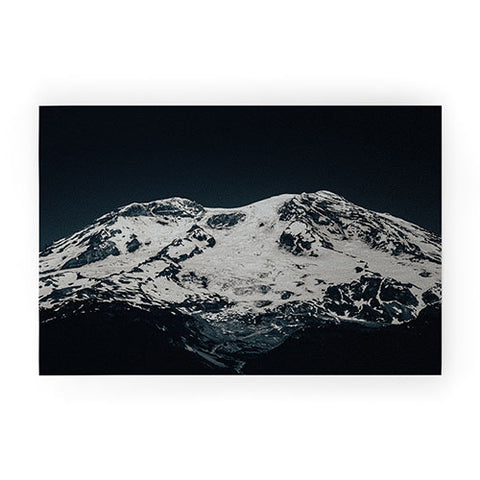 Hannah Kemp Dark Rainier Welcome Mat