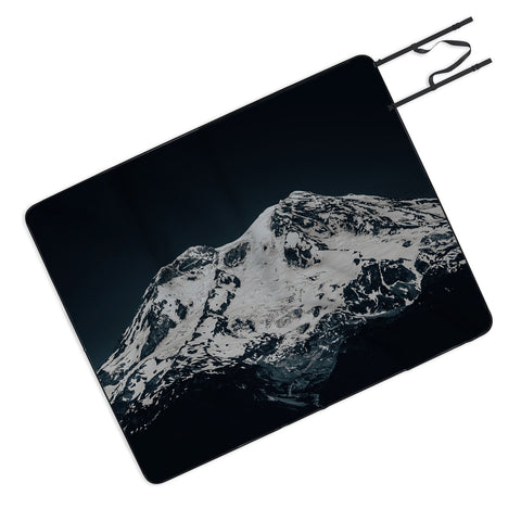 Hannah Kemp Dark Rainier Picnic Blanket