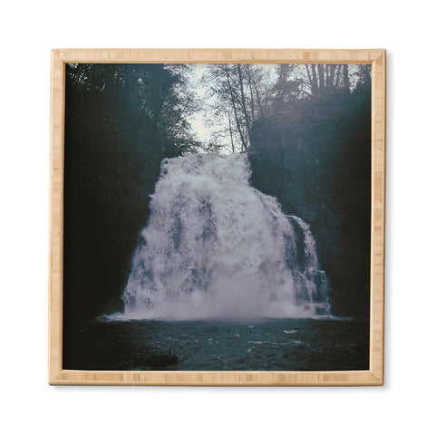 Hannah Kemp Dark Waterfall Framed Wall Art
