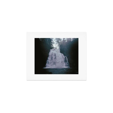 Hannah Kemp Dark Waterfall Art Print