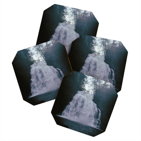 Hannah Kemp Dark Waterfall Coaster Set