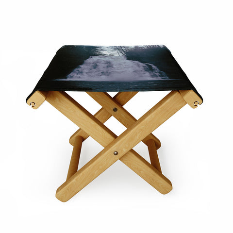 Hannah Kemp Dark Waterfall Folding Stool
