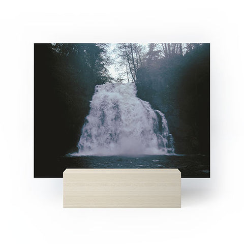 Hannah Kemp Dark Waterfall Mini Art Print