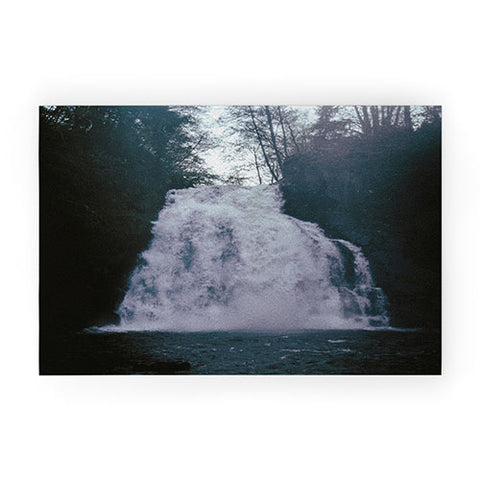 Hannah Kemp Dark Waterfall Welcome Mat