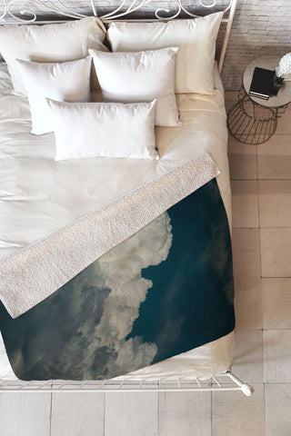 Hannah Kemp Daydreamin II Fleece Throw Blanket