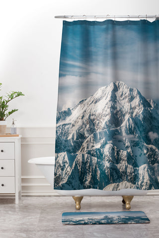 Hannah Kemp Denali Shower Curtain And Mat