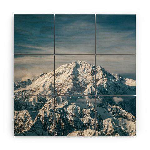 Hannah Kemp Denali Wood Wall Mural