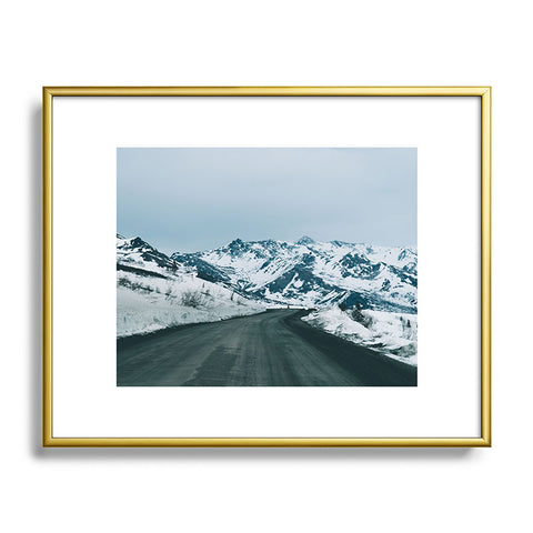 Hannah Kemp DNP Drive Metal Framed Art Print