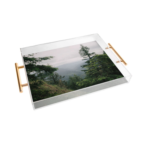 Hannah Kemp Dream of Green Acrylic Tray