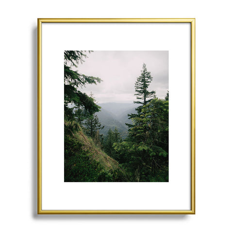 Hannah Kemp Dream of Green Metal Framed Art Print