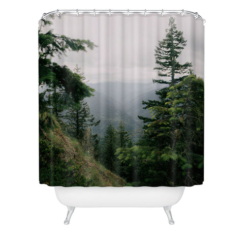 Hannah Kemp Dream of Green Shower Curtain
