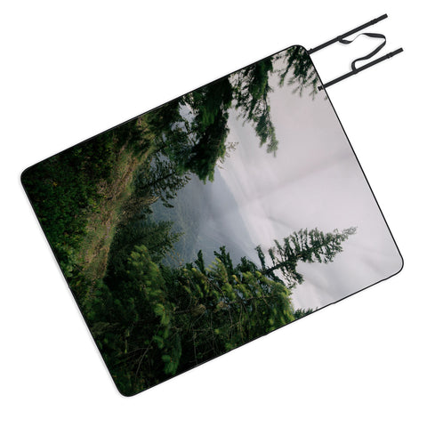 Hannah Kemp Dream of Green Picnic Blanket