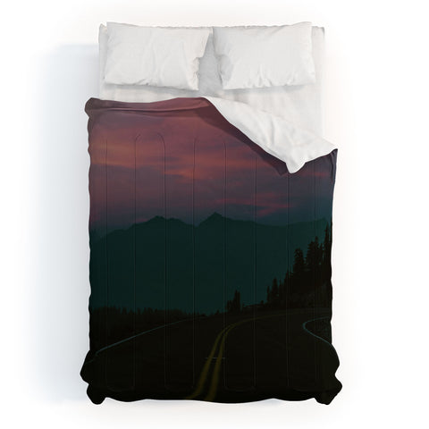 Hannah Kemp Dreamy Mountain Drive Comforter