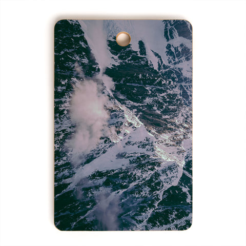 Hannah Kemp Dreamy Mountains Cutting Board Rectangle