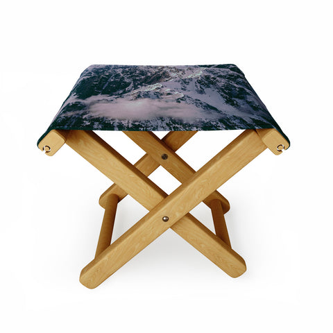 Hannah Kemp Dreamy Mountains Folding Stool