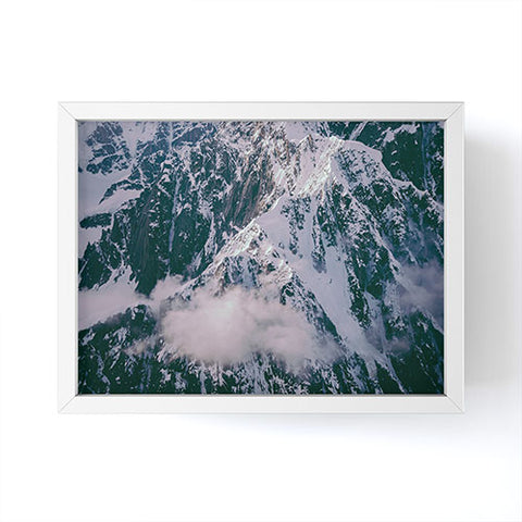 Hannah Kemp Dreamy Mountains Framed Mini Art Print