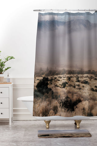 Hannah Kemp Early Morning in California Shower Curtain And Mat