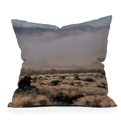 Hannah Kemp Early Morning in California Outdoor Throw Pillow