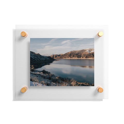 Hannah Kemp Echo Resevoir Floating Acrylic Print