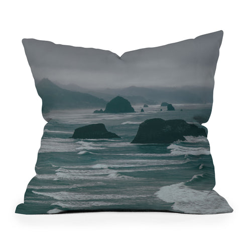 Hannah Kemp Ecola Throw Pillow