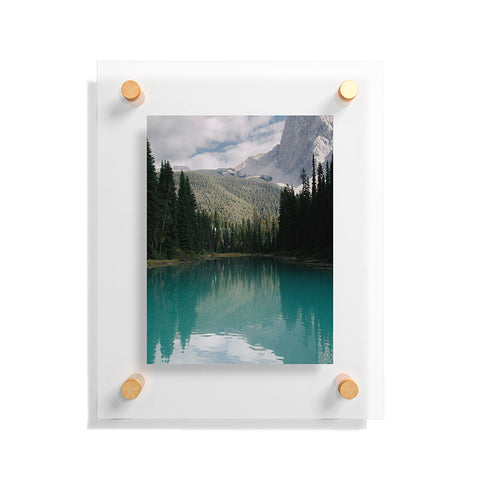 Hannah Kemp Emerald Lake Yoho Floating Acrylic Print