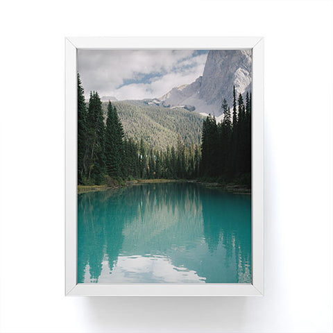 Hannah Kemp Emerald Lake Yoho Framed Mini Art Print