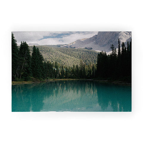 Hannah Kemp Emerald Lake Yoho Welcome Mat