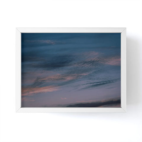 Hannah Kemp Evening Sky Framed Mini Art Print