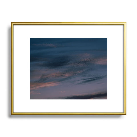 Hannah Kemp Evening Sky Metal Framed Art Print