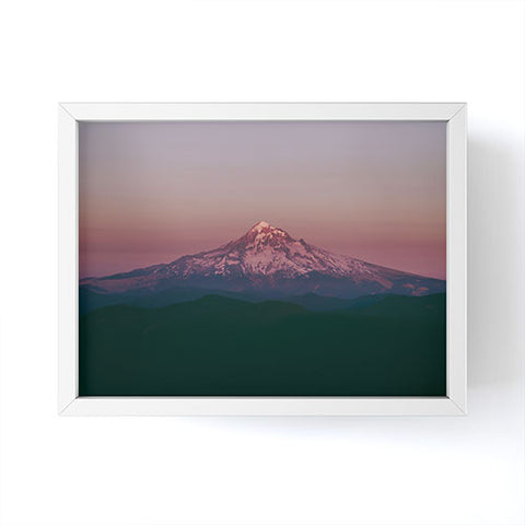 Hannah Kemp Evenings at Hood Framed Mini Art Print