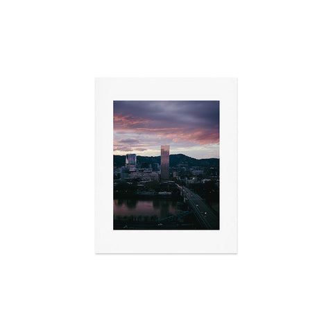 Hannah Kemp Evenings in Portland Art Print