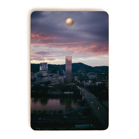 Hannah Kemp Evenings in Portland Cutting Board Rectangle