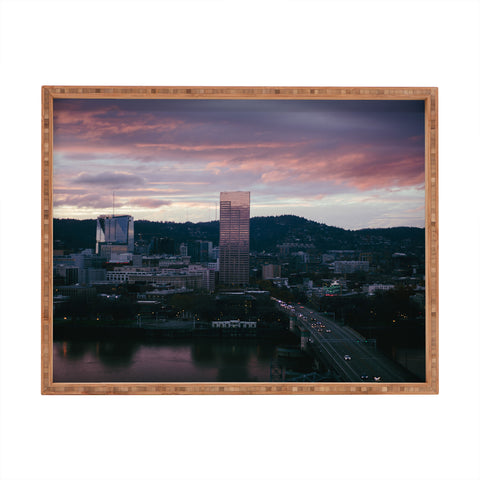 Hannah Kemp Evenings in Portland Rectangular Tray