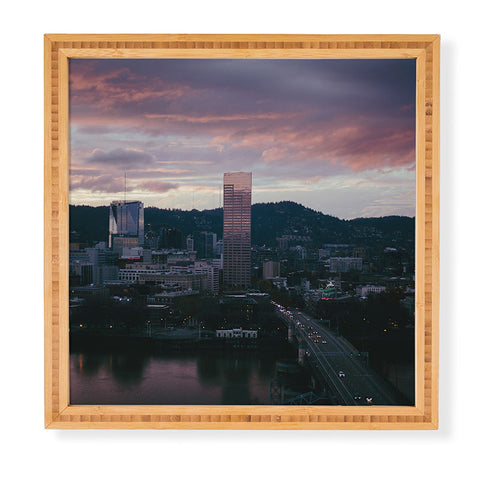 Hannah Kemp Evenings in Portland Framed Wall Art